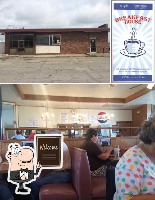 Breakfast House Inc in Kokomo American restaurant menu and reviews