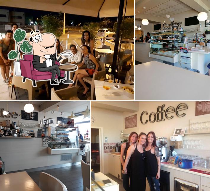 Dai un'occhiata agli interni di Cafè L'essenziale