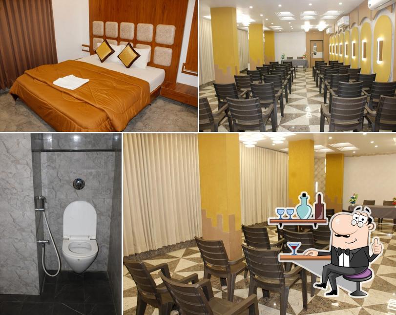 Check out how Hotel Bluestar Best Hotel, Restaurant, Banquet Hall Dhrangadhra looks inside