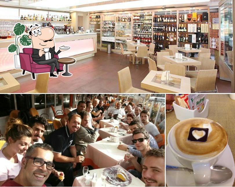 Take a look at the image showing interior and beverage at Pasticceria Veneto