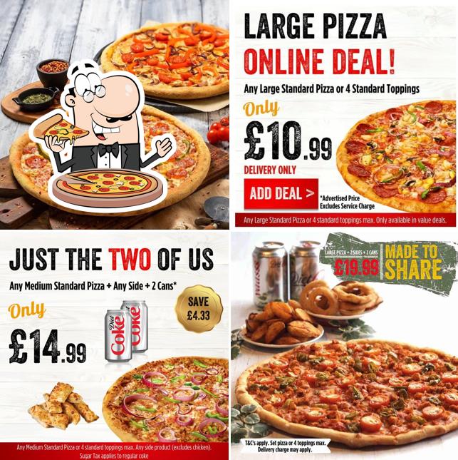Pick pizza at Apache Pizza Omagh