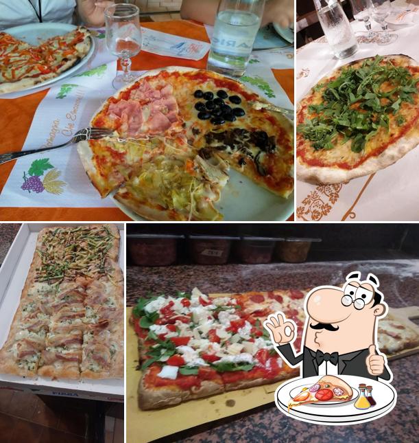 Scegli una pizza a Ristorante pizzeria Sporting