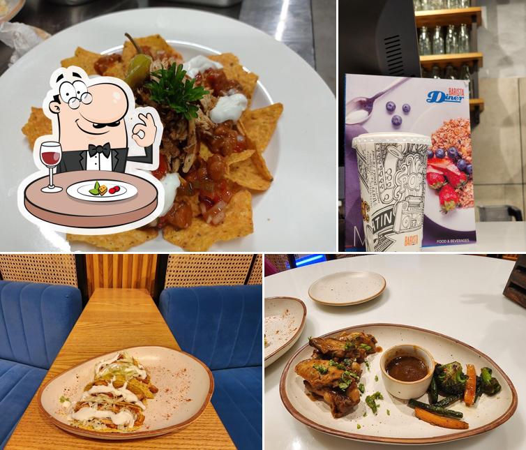 Food at Barista sahr