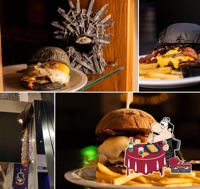 Waffles em Burger Perk