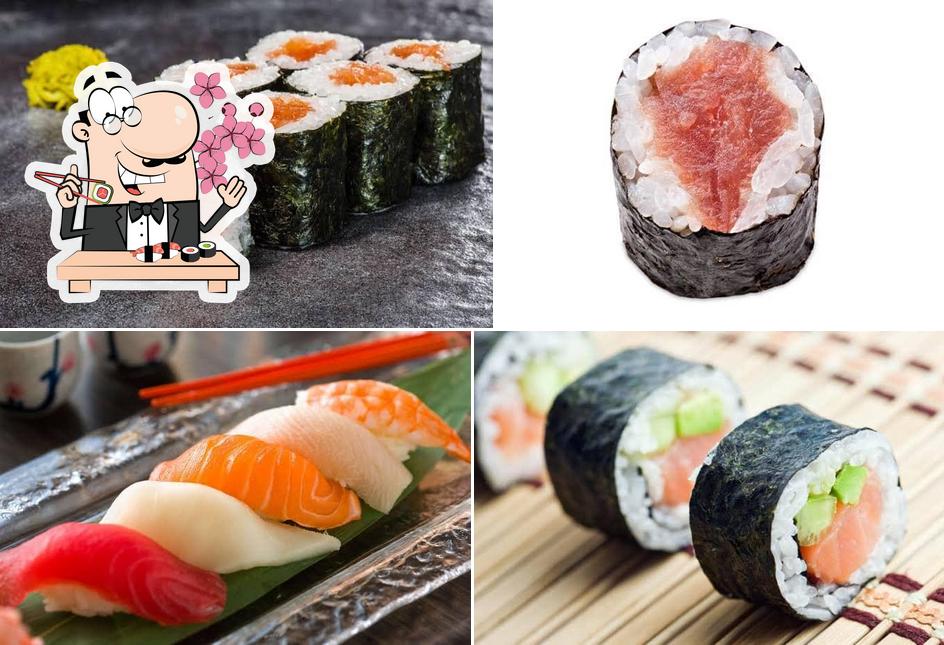 Les sushi sont offerts par Crazy sushi