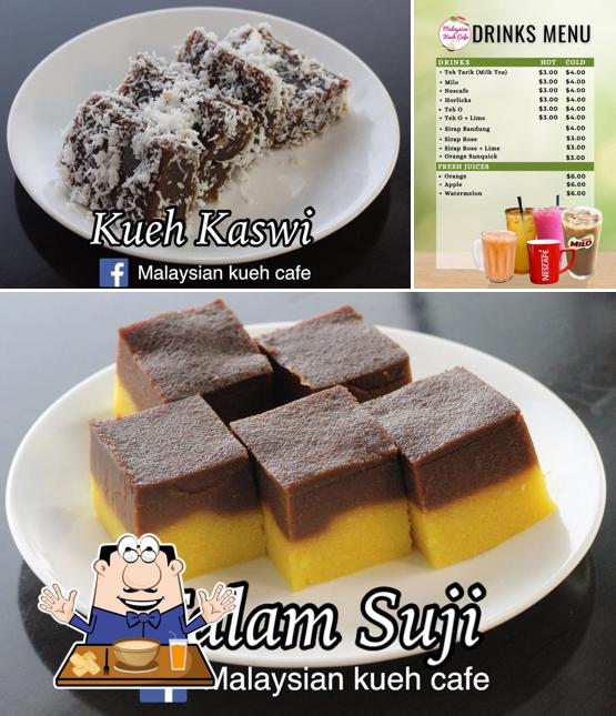 Malaysian Kueh Cafe is distinguished by food and beverage
