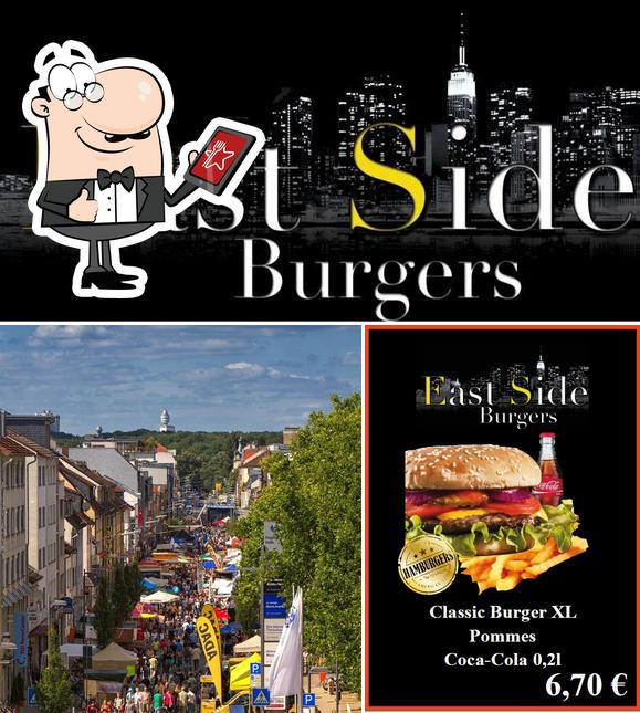 East Side Burgers se distingue par sa extérieur et burger