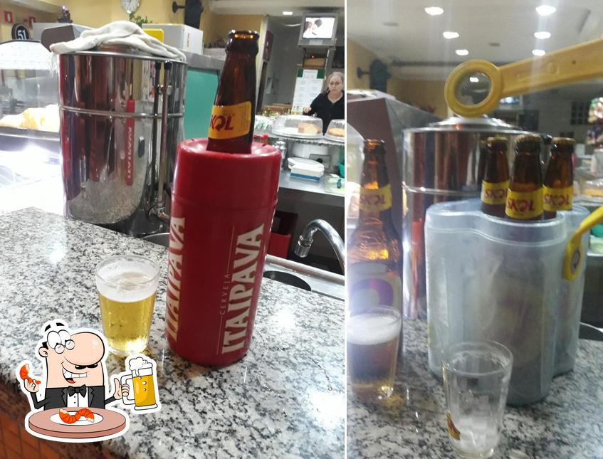 Lt Bar e Lanches Ideal offerece uma opção de cervejas