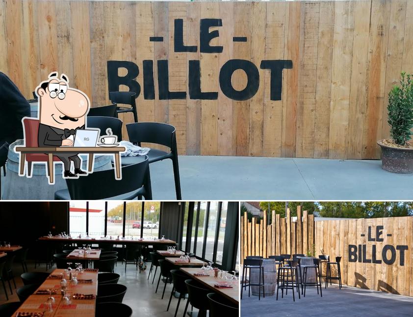 L'intérieur de Le billot de Marius