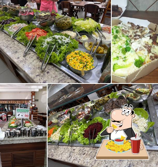 Nachos em Churrascaria e Pizzaria Brasão
