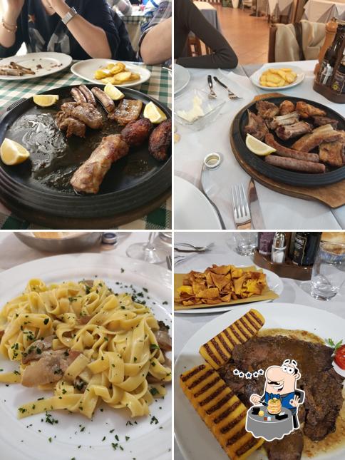 Platti al Trattoria Al Lago Verde