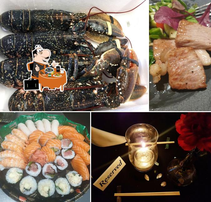 Pick different seafood dishes available at Myra's Kaiseki