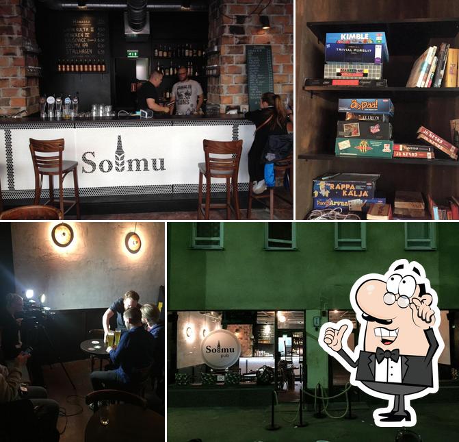 El interior de Solmu Pub