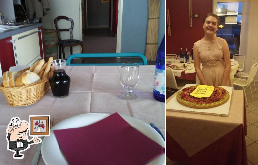 Gli interni di Locanda della Baraggia