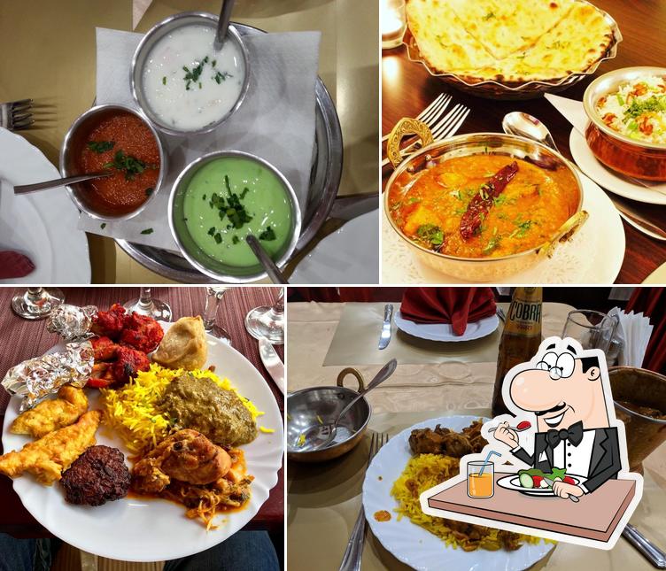 Essen im Taj Indian Cuisine