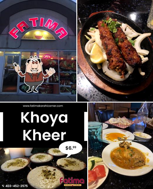 Plats à Fatima Karahi Corner