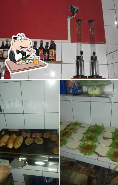 Esta é a foto ilustrando comida e cerveja a Bom D Boca