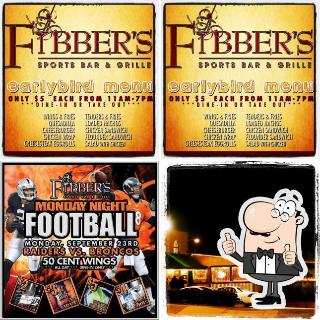 Here's a picture of Fibber's Sports Bar & Grille