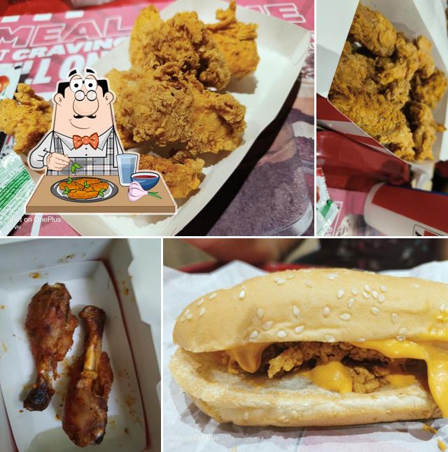 Chicken wings at KFC
