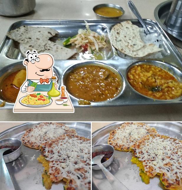 Food at Bajrang Dining Hall