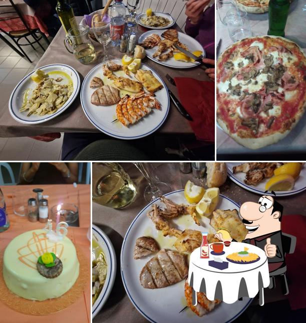 Piatto di formaggi al Ristorante Il Quadrifoglio