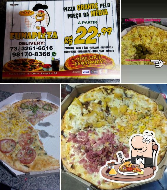 Peça pizza no Pizzaria Eunapizza