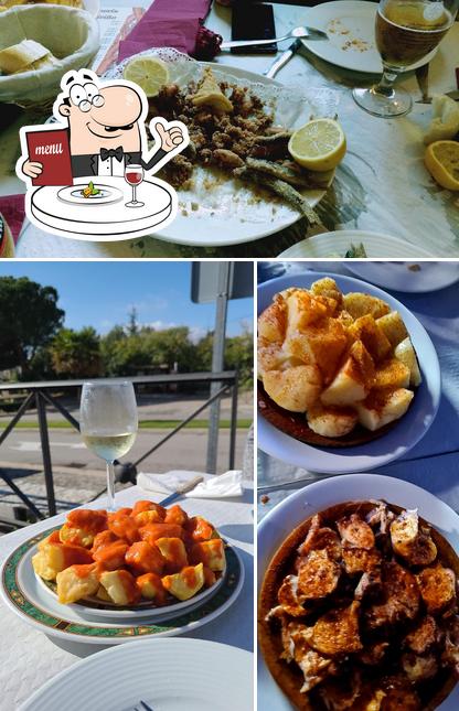 Еда в "Restaurante la Pulpería Ribeiriño"