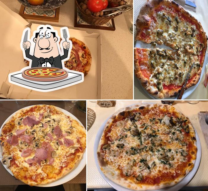 Essayez des pizzas à Via Veneto