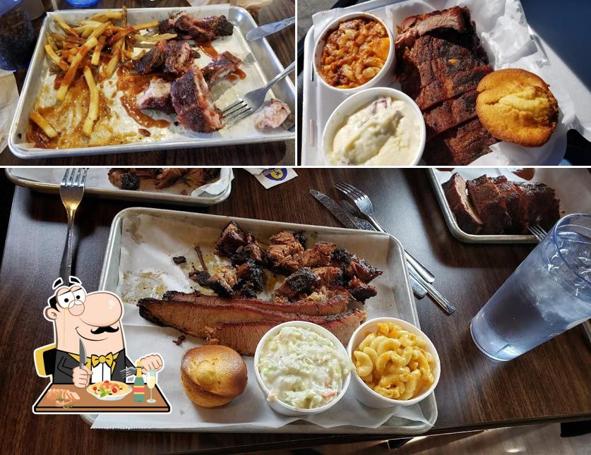 Food at Big Ed's BBQ & Bar