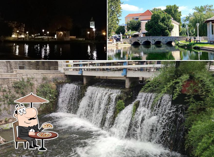 Gli esterni di River Pizzeria Konoba