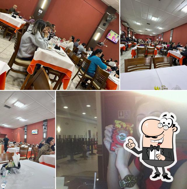 O interior do Gramado Restaurante e Churrascaria - Taubaté SP