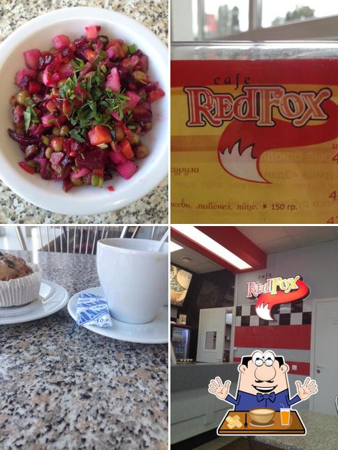 Еда в "Кафе Red Fox на ВТК"