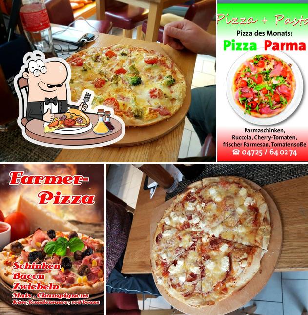 Get pizza at Pizza & Pasta Bruns