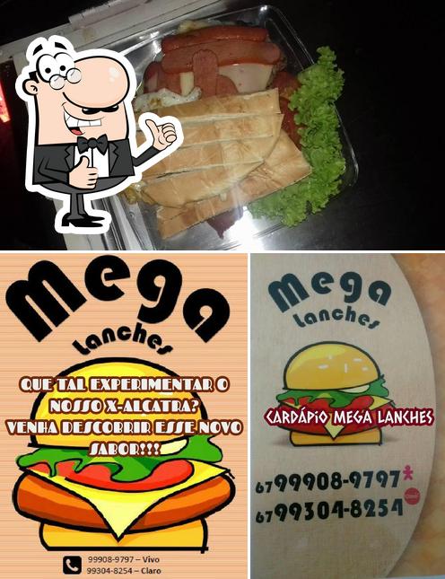 Look at this photo of MEGA Lanches