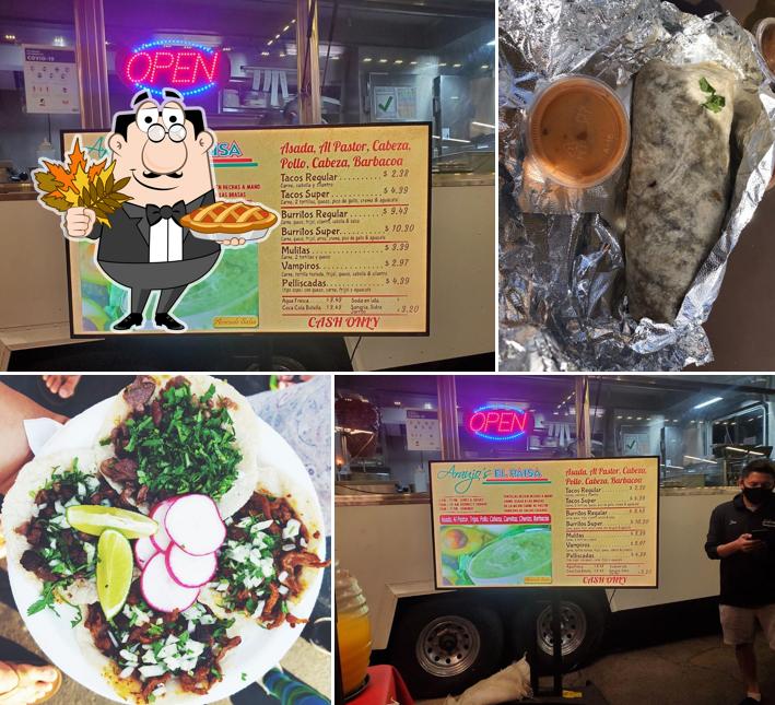 Look at this image of Araujo's Mexican Grill - El Paisa Taco Truck