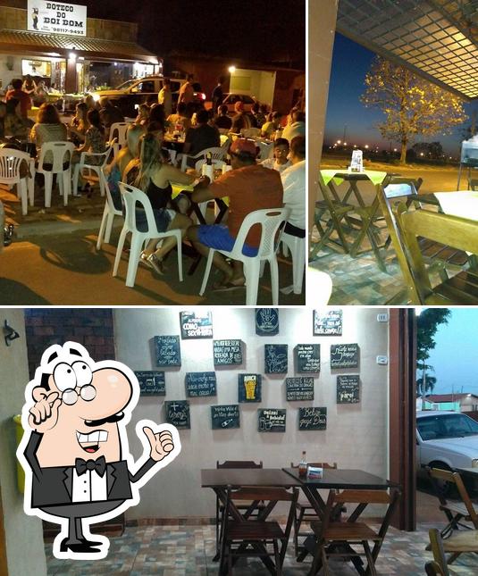 O interior do Boi Bom Gastrobar