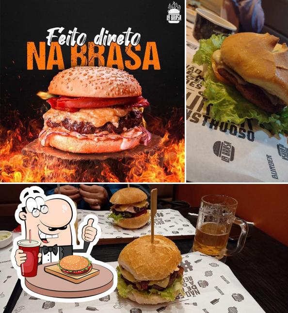 Peça um hambúrguer no La Brasa Burger - Mooca