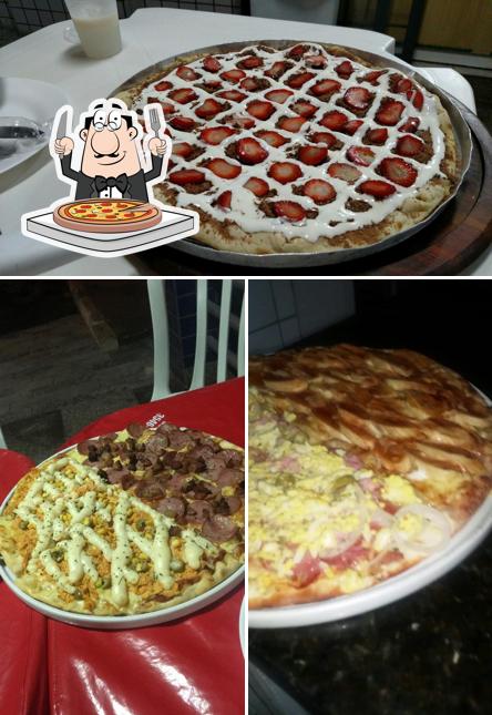Peça pizza no Brothers Pizzaria e Lanches - Tel: 3361-0116