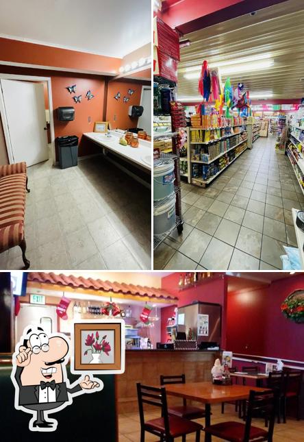 La Gaviota Supermercado y Restaurante in Cedar Lake Mexican