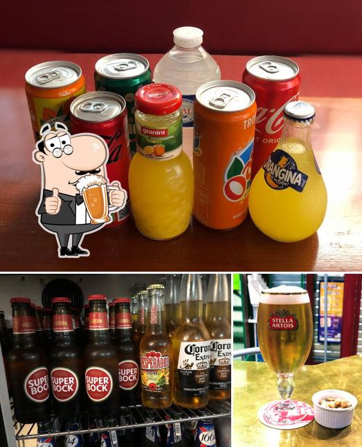 Profitez un verre de bière blonde ou brune