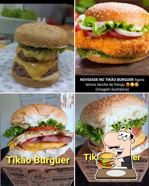 Hambúrguer em Tikao burguer