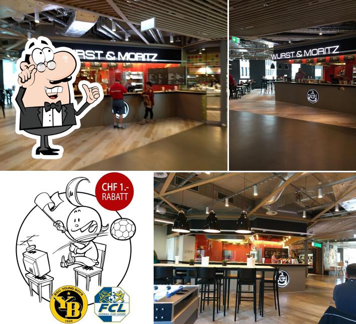 Gli interni di Wurst & Moritz Welle7 AG