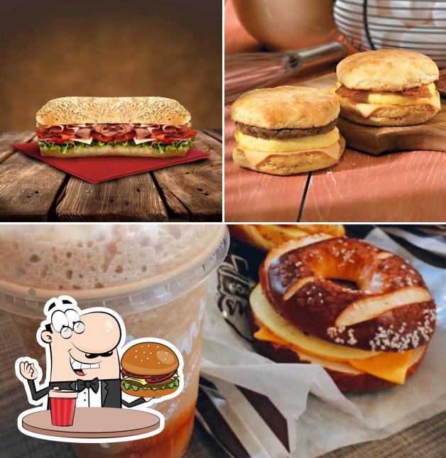 Prenez un hamburger à Tim Hortons