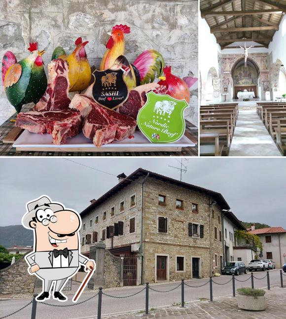 Gli esterni di Trattoria “Alle Valanghe”