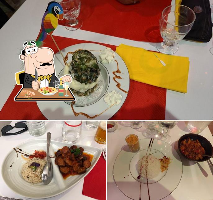 Plats à Escapade Créole