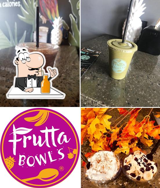 Enjoy a drink at Frutta Bowls