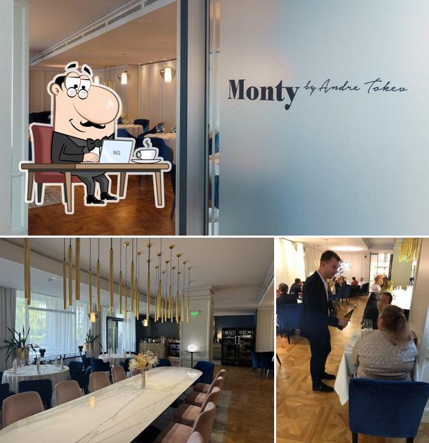 L'intérieur de Restaurant Monty