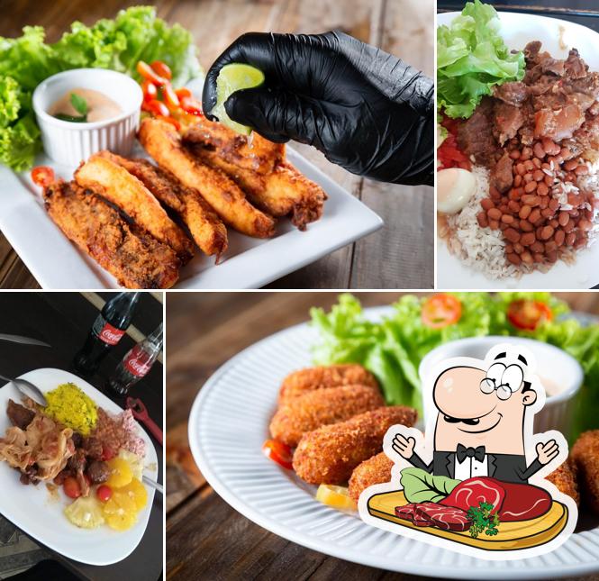 Experimente refeições de carne no Ermenilde Restaurante