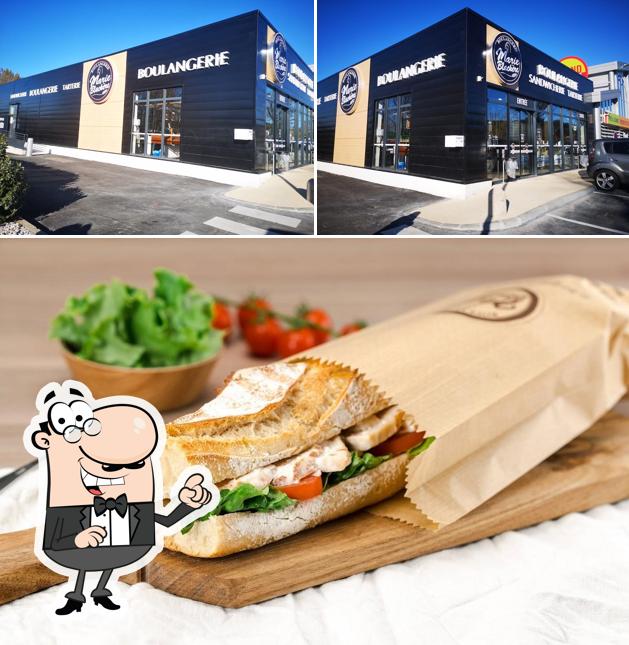 Vérifiez l’image indiquant la extérieur et nourriture concernant Marie Blachère Boulangerie Sandwicherie Tarterie