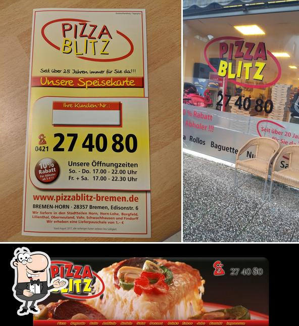 Look at this picture of Pizza Blitz Bremen